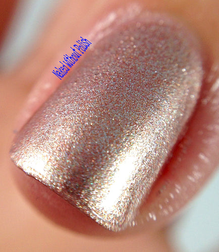 pink metallic nail polish crystal knockout copper roses shimmer