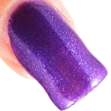 purple shimmer nail polish crystal knockout dragon realm