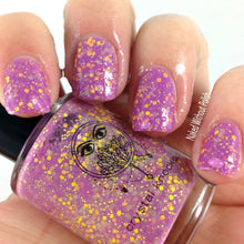 pink white crelly thermal color changing mood nail polish crystal knockout flora's chameleons