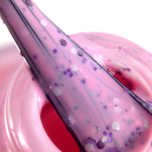 pink crelly glitter purple nail polish crystal knockout hebe's seahorses equinox eggs