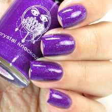 purple blue thermal color changing mood nail polish crystal knockout iolite coast