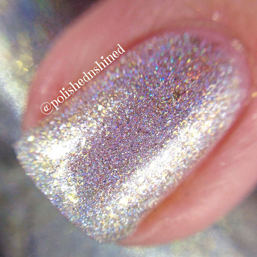 white gold holo shimmer crystal knockout lady of the valley fantasy nymphs