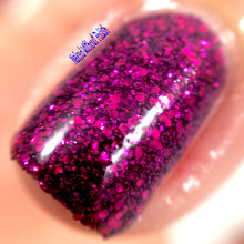 pink black fuchsia glitter jelly nail polish crystal knockout night nyx greek underworld