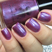 pink purple flakies nail polish crystal knockout the empress tarot enchantment