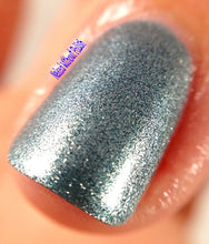 light blue metallic shimmer nail polish crystal knockout titanium fountain