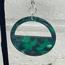 Jade Mix Half Circle Earrings